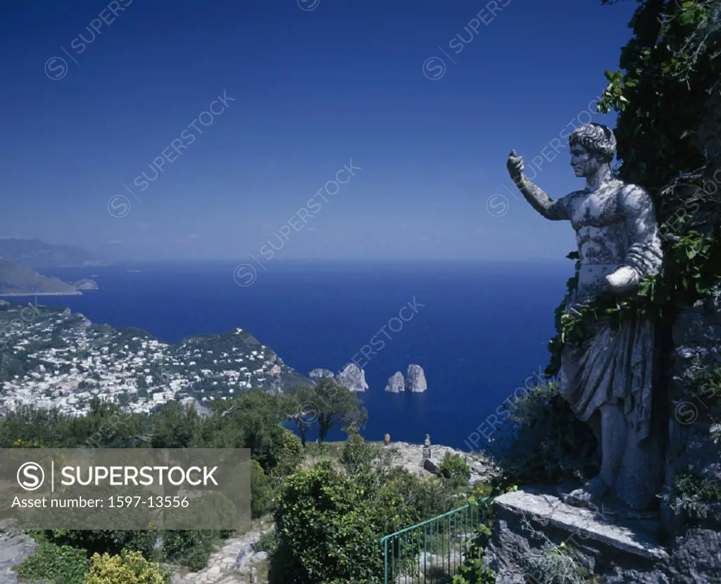 bay, Bay of Naples, Capri, daytime, EU, European, Faraglioni, Faraglioni Rocks, holiday, island, Italy, Europe, Medi