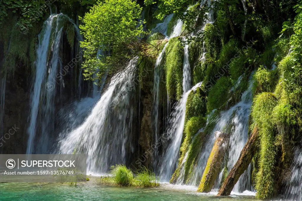 National park Plitvice lakes,