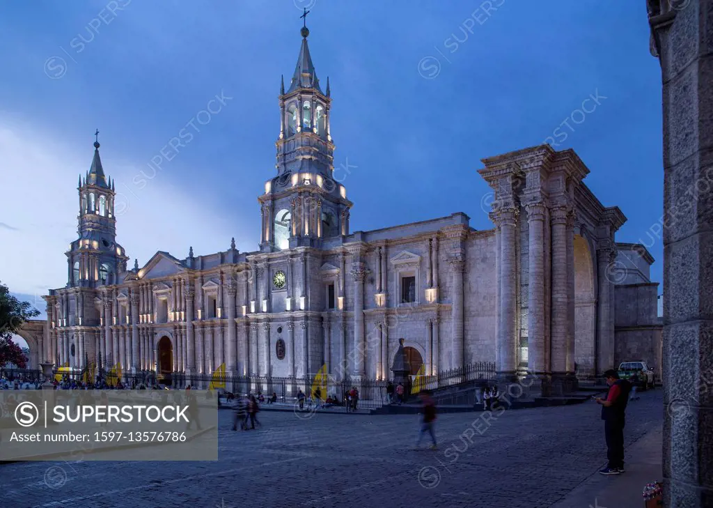 Plaza des Armes in Arequipa,