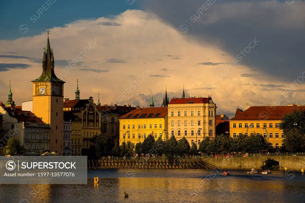 Prague, Smetana quai,