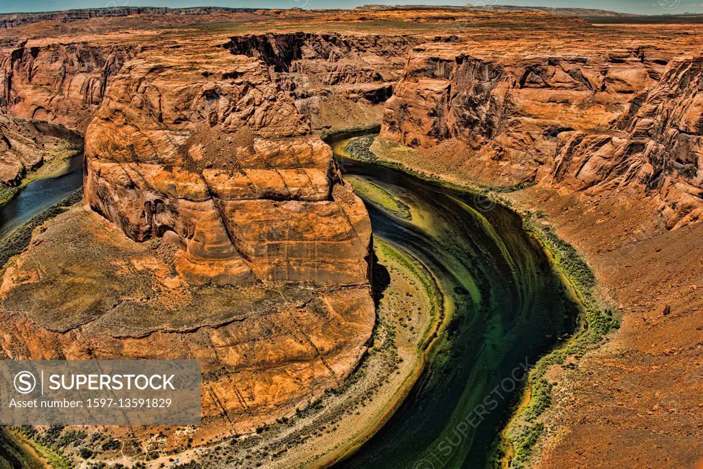 horseshoe bend of the Colorado river, Arizona