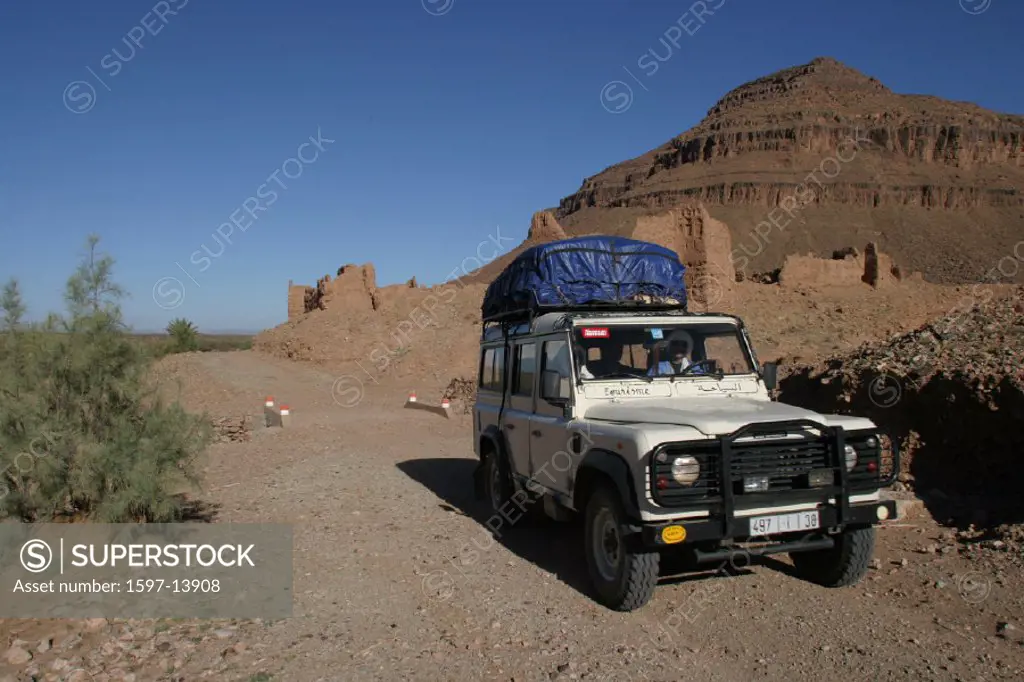 adventure, automobile, car, cross country vehicle, desert, East, expedition, jeep, Morocco, Africa, rock