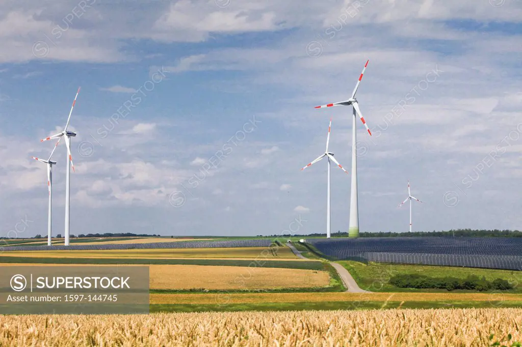 Germany, energy, solar energy, solar energy, wind turbine, alternative energy, ecology, power,
