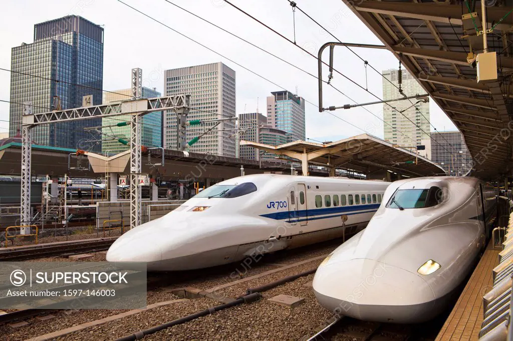 Japan, Asia, Tokyo, city, Bullet train, Station, Marunouchi, skyline, central, famous, fast, financial, first, skyline, speed, station, train