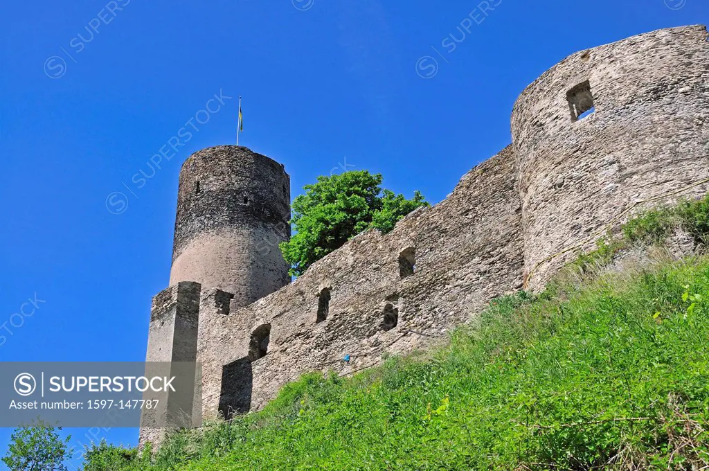 Bernkastel, castle, Germany, Europe, Kues, Landshut, Palatinate, Rhineland, wine, wine cultivation, wine_growing,