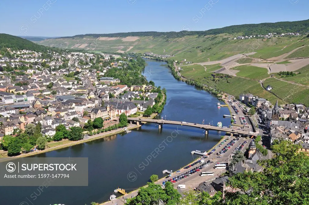 Bernkastel, Germany, Europe, Kues, Moselle, Palatinate, Rhineland, wine, wine cultivation, wine_growing,