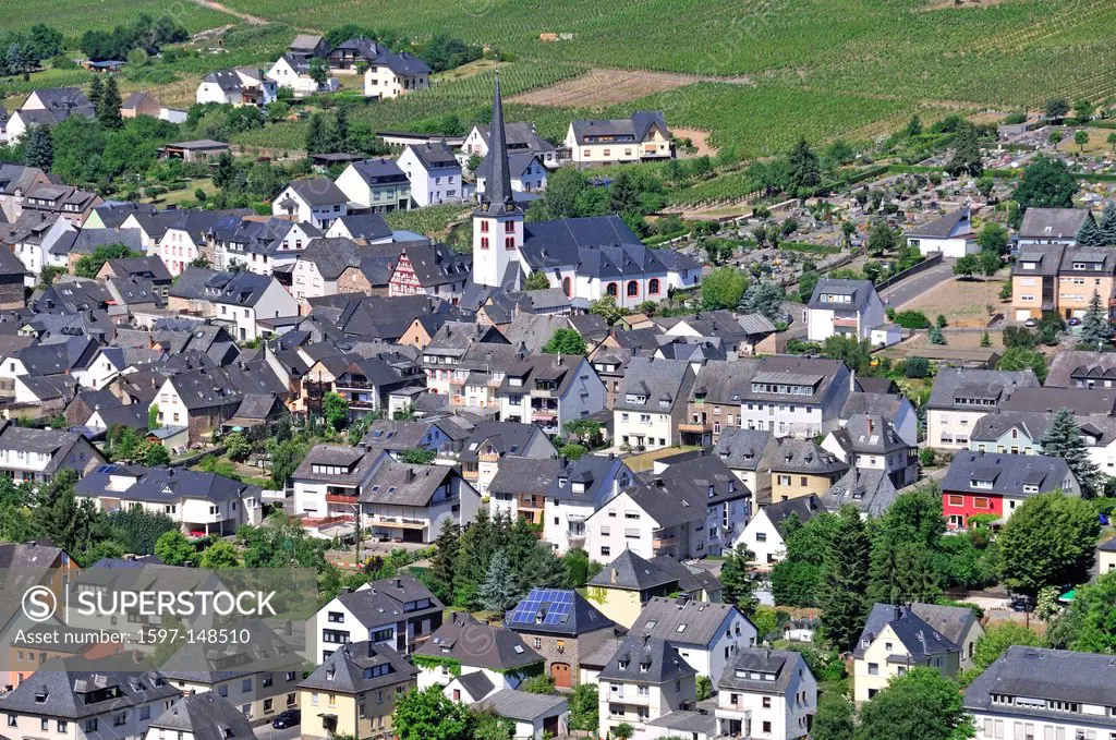 Bernkastel, Germany, Europe, Kues, Moselle, Palatinate, Rhineland, town, wine, wine cultivation, wine_growing,