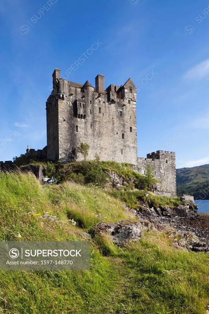 UK, United Kingdom, Europe, Scotland, Highlands, Eilean Donan Castle, Eilean Donan, Scottish Castles, Scottish, Castle, Castles, Loch Alsh, Loch Duich...