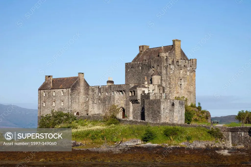 UK, United Kingdom, Europe, Scotland, Highlands, Eilean Donan Castle, Eilean Donan, Scottish Castles, Scottish, Castle, Castles, Loch Alsh, Loch Duich...