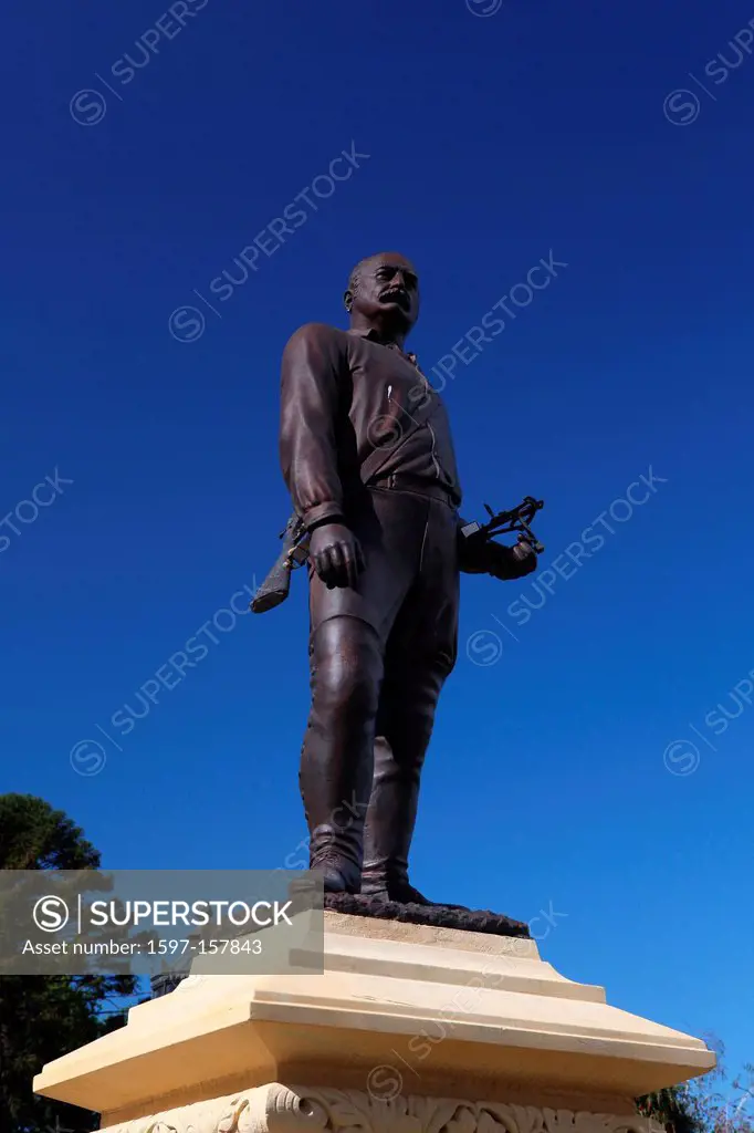 Statue, Perth, western Australia, plastic, monument, Alexander Forrest, discoverer, explorer, Australia,