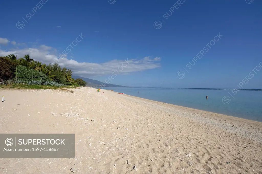 La Reunion, La_Saline_les_Baines, Africa, Indian ocean, beach, seashore, sand, coast,