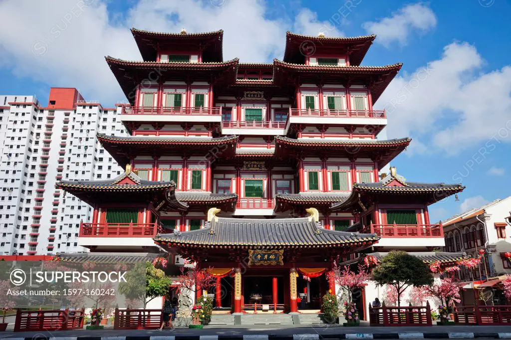 Asia, Singapore, Chinatown, Buddha Tooth Relic Temple, Temple, Temples, Chinese Temple, Chinese, Tourism, Holiday, Vacation, Travel