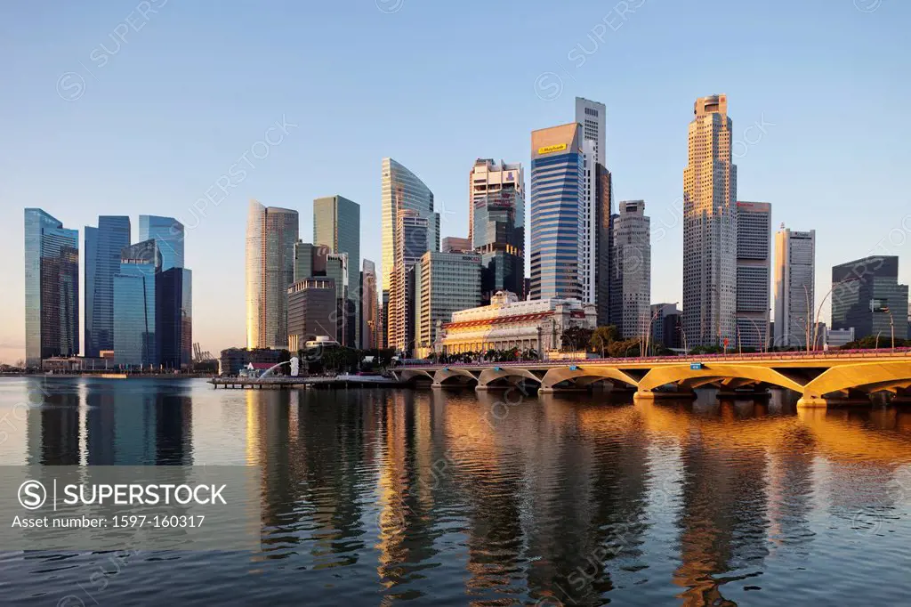 Asia, Singapore, City Skyline, Cityscape, Skyscrapers, Modern Buildings, Hi_rise, Tourism, Holiday, Vacation, Travel