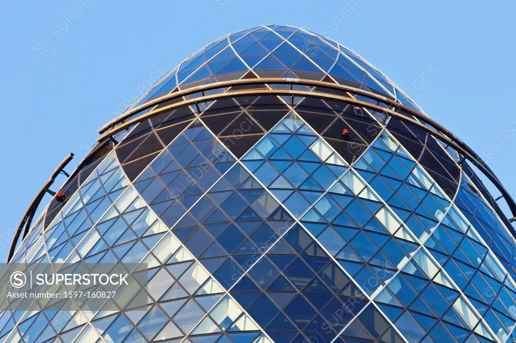 UK, United Kingdom, Great Britain, Britain, England, London, The City, The Gherkin, Swiss Re, Offices, Office Building, Business, Architecture, Modern...