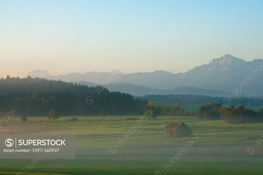 Bavaria, Berchtesgaden country, Abtsdorf, running, Haarmoos, moss, Leobendorf, Abtsdorf lake, protection, nature conservation, academy, landscape cons...