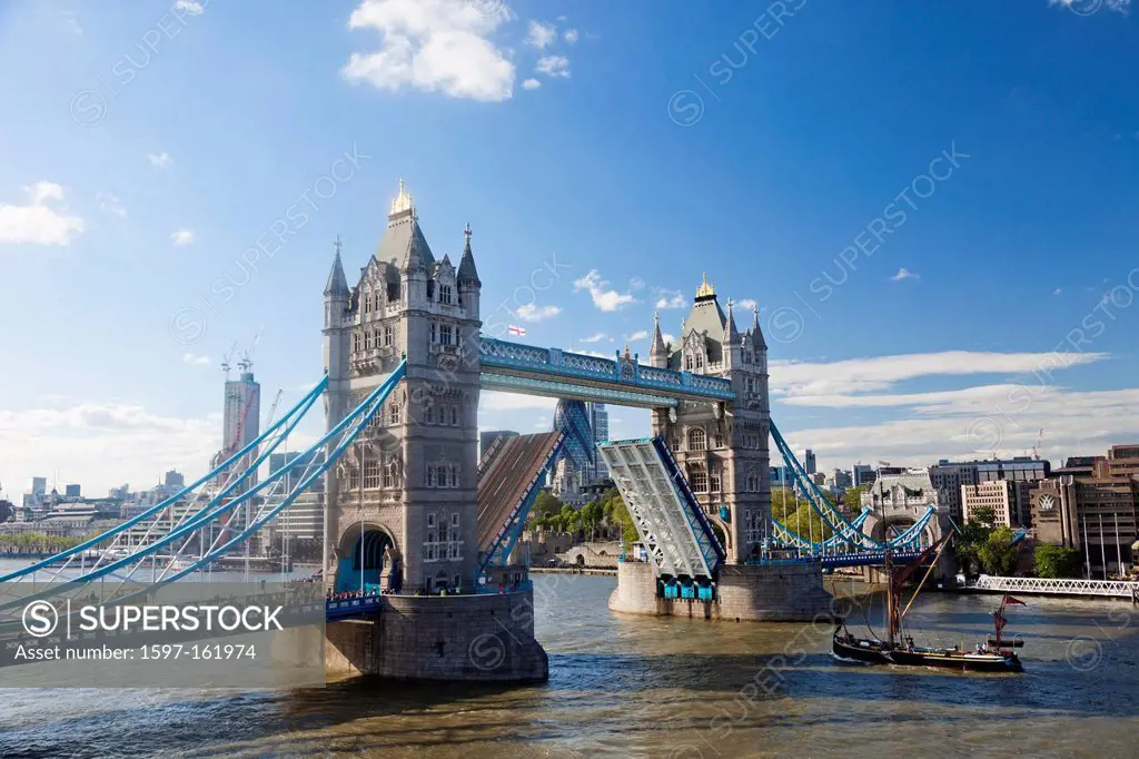 UK, United Kingdom, Great Britain, Britain, England, Europe, London, Southwark, Tower Bridge, bridge, River, Thames,