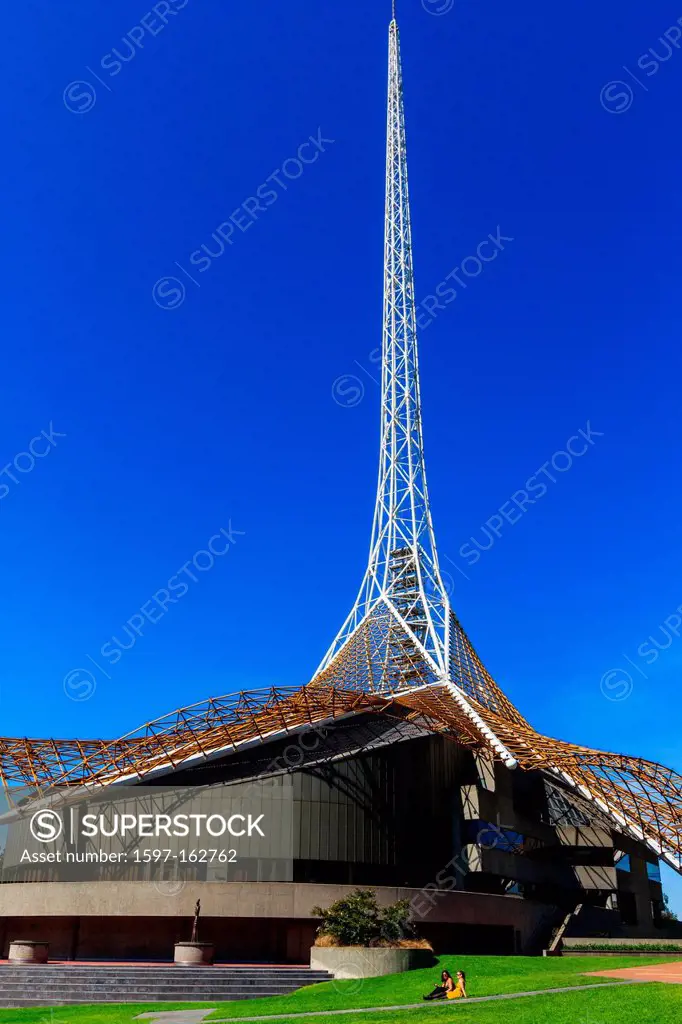 Arts Centre, Australia, Melbourne, Melbourne Arts Precinct, Southbank, Victoria, architecture