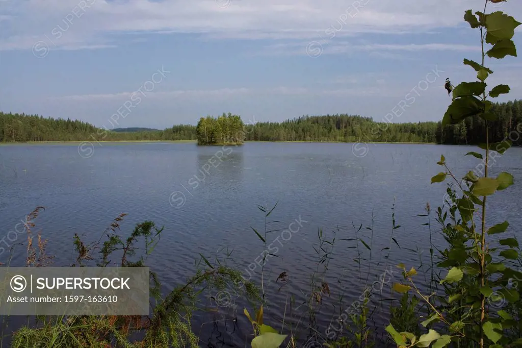 Scandinavia, Finland, north, Europe, Northern Europe, country, travel, vacation, lake, lakes, wood, forest, island, water, Karelia,