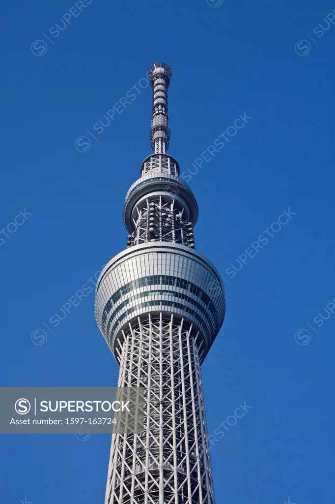 Japan, Asia, holiday, travel, Tokyo, City, Sky Tree, Tower, architecture, round, modern, high,
