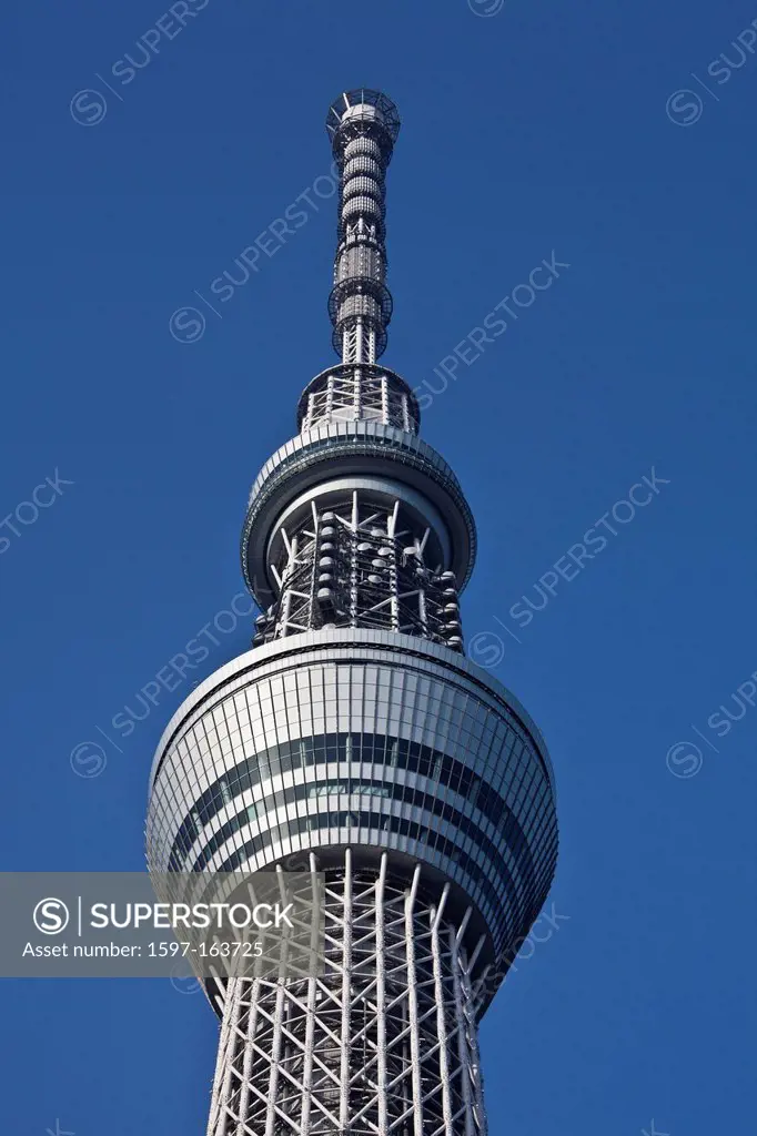 Japan, Asia, holiday, travel, Tokyo, City, Sky Tree, Tower, architecture, round, modern, high,