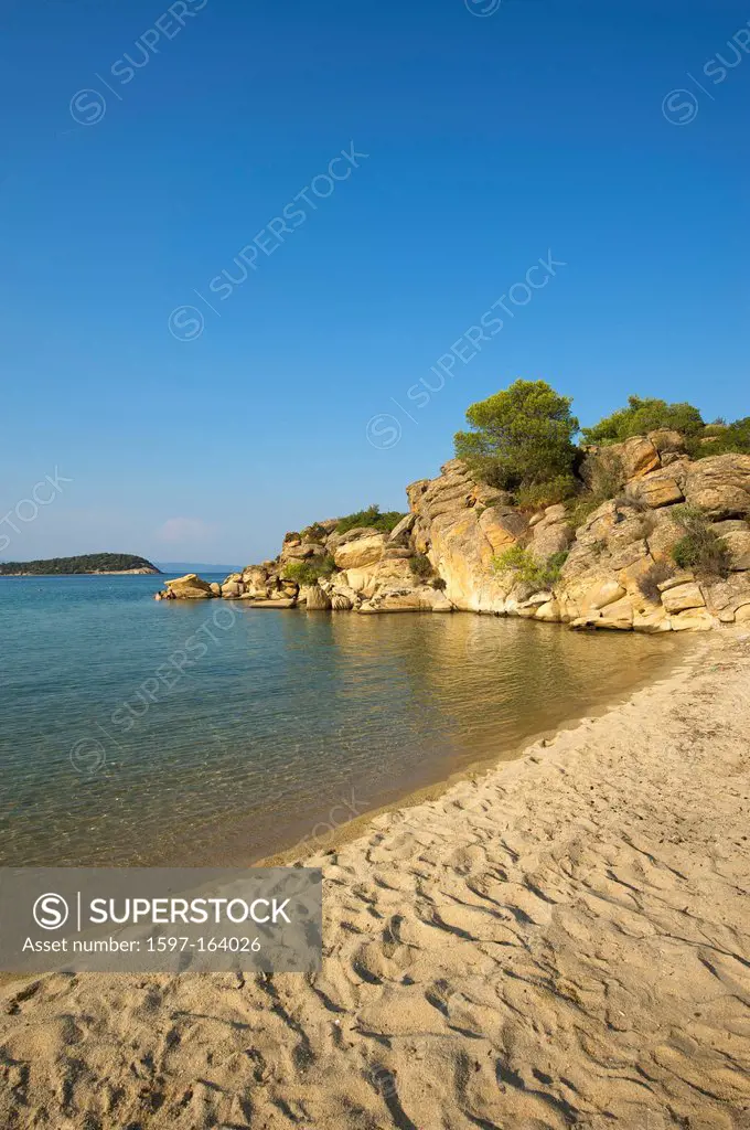 Chalkidiki, Greece, Halkidiki, Travel, vacation, Europe, European, day, Lagonisi Beach, Sithonia, sand beach, sand beaches, beach, seashore, beaches, ...