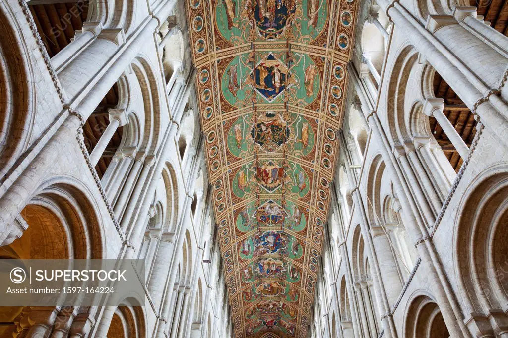 UK, United Kingdom, Great Britain, Britain, England, Europe, Cambridgeshire, Ely, Ely Cathedral, Cathedral, Cathedrals, Jesus, Jesus Christ, Interior