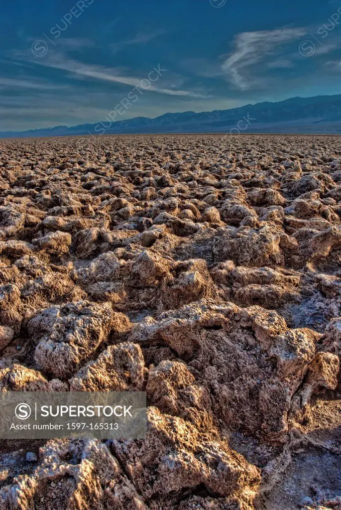 devil´s golf course, Death Valley, national park, California, USA, United States, America, landscape, nature,