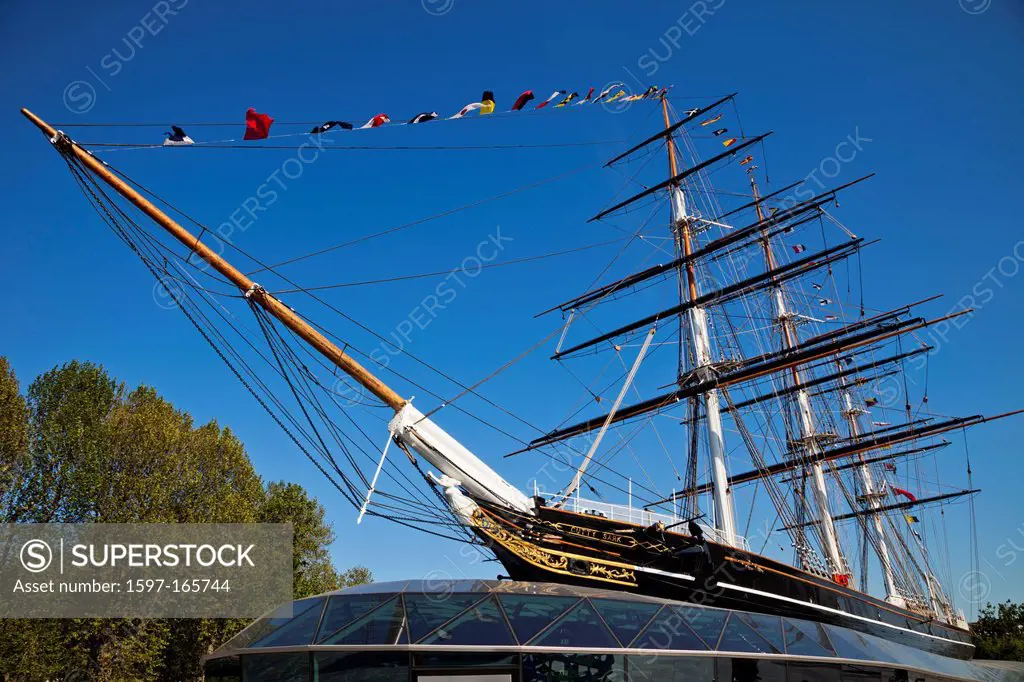 UK, United Kingdom, Great Britain, Britain, England, Europe, London, Greenwich, Cutty Sark, Ship, Boat, UNESCO, World Heritage, Site