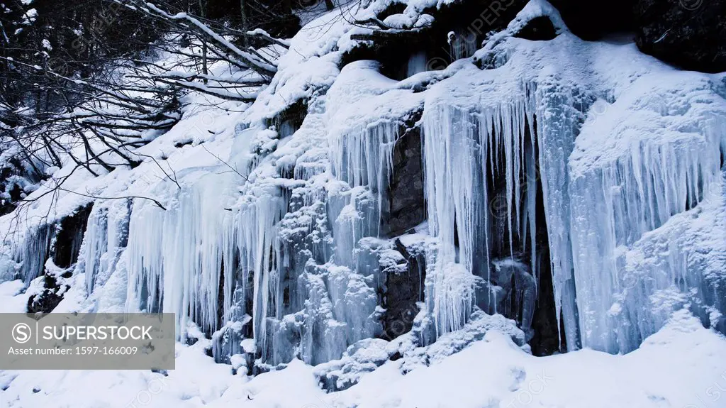 Ice, icicle, Emmental, canton Bern, Kemmeriboden, scenery, nature, Schangnau, snow, Switzerland, winter