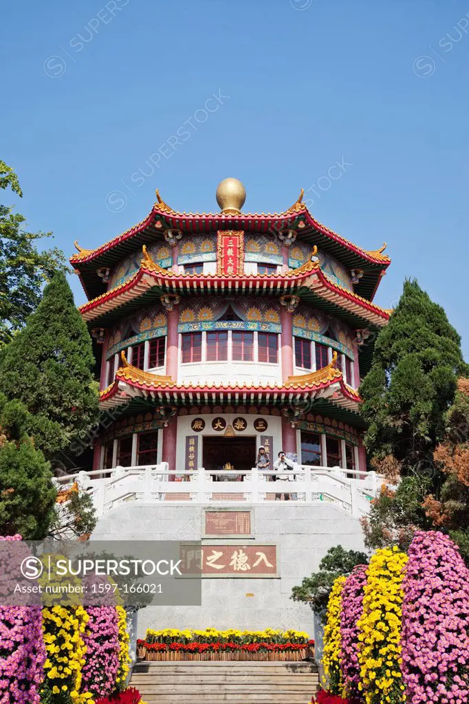 Asia, China, Hong Kong, Tsuen Wan, Yuen Yuen Institute, Temple, Temples, Buddhism, Buddhist, Taoist, Taoism, Holiday, Vacation, Tourism, Travel