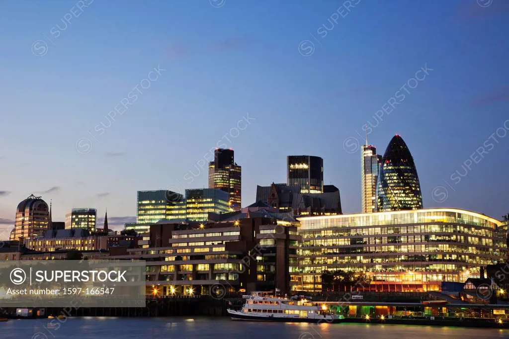 UK, United Kingdom, Europe, Great Britain, Britain, England, London, Skyscrapers, Office Block, Business, Commerce, Financial District, Financial Cent...