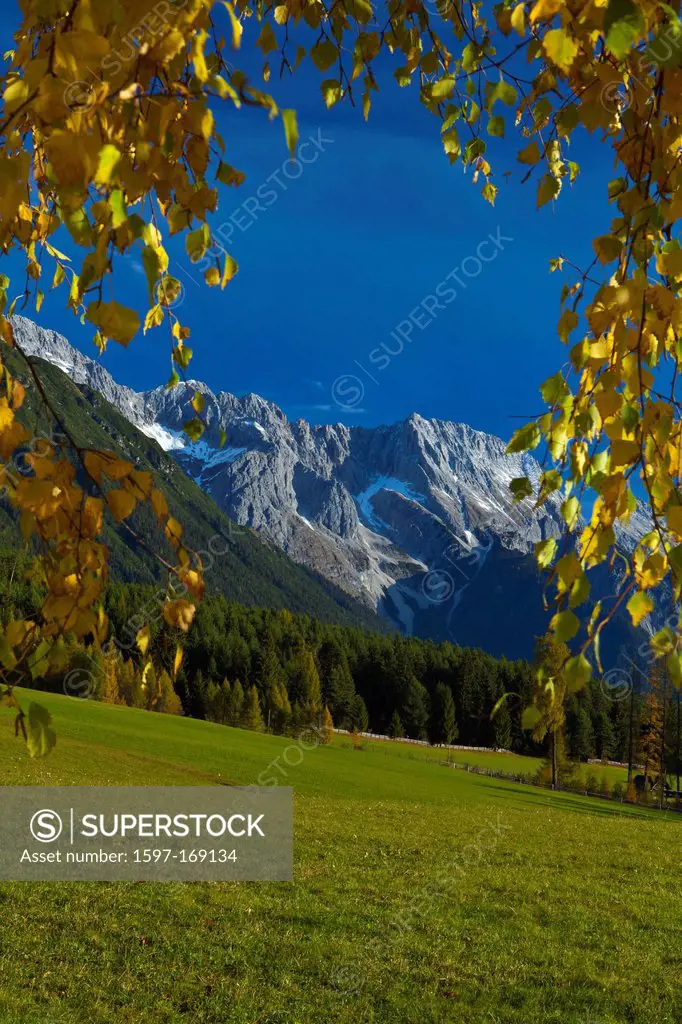 Austria, Europe, Tyrol, Tirol, Mieming, chain, plateau, Obsteig, mountains, mountains, mountain range, Mieming, chain, Hochplattig, lime alps, norther...