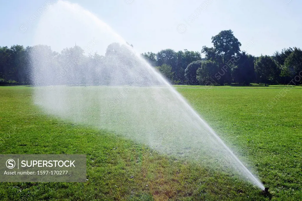 England, London, Regents Park, Watering System
