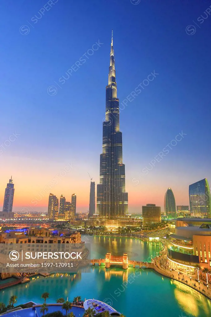 United Arab Emirates, UAE, Dubai, City, downtown, Burj Khalifa, Building, building, Burj, Khalifa, architecture, bridge, center, desert, design, downt...
