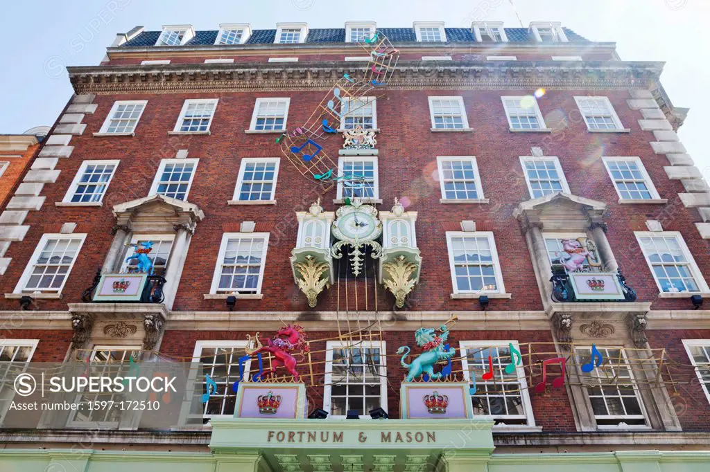 England, London, Piccadilly, Fortnum and Mason Store