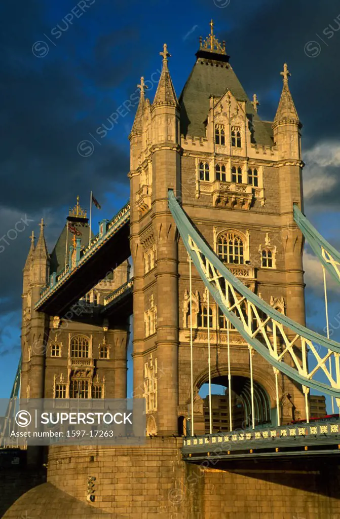 London, Tower Bridge, United Kingdom, mood, atmosphere, Europe