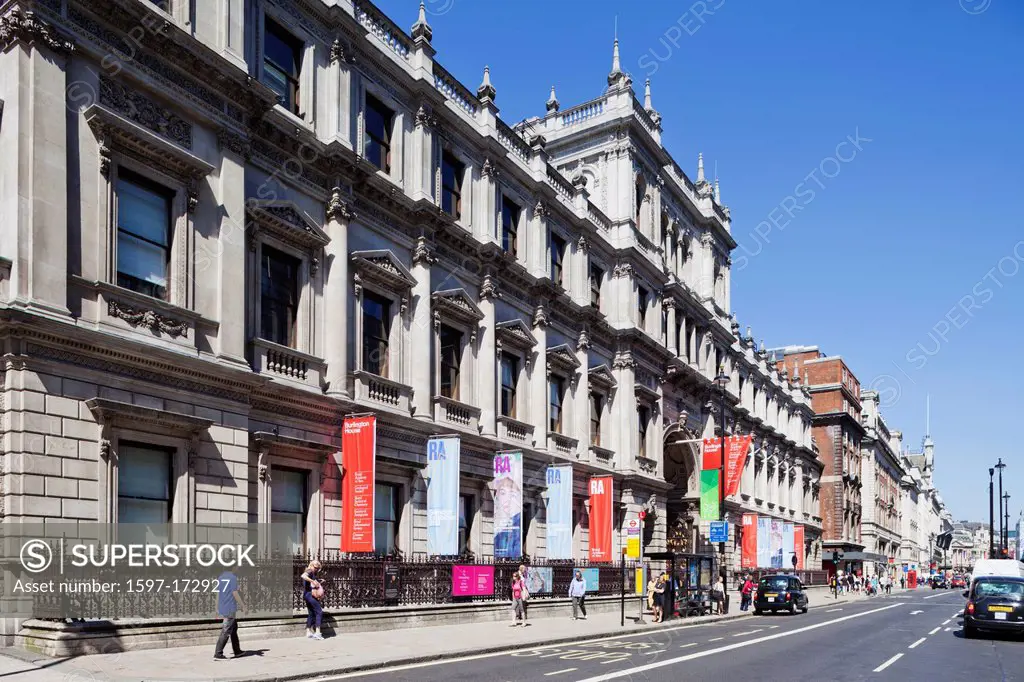 England, London, Piccadilly, Burlington House, The Royal Academy