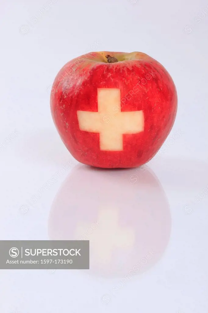 1, agrarian, apple, fruit, health, background, pomes, fruit, Switzerland, reflection, studio, symbol, different, one, individual, more only, fresh, he...