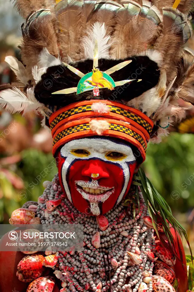 culture, ethnic, person, indigenous, people, native, tribes, tribes woman, highlander, headdress, feather, feathers, face paint, bird of paradise, nec...
