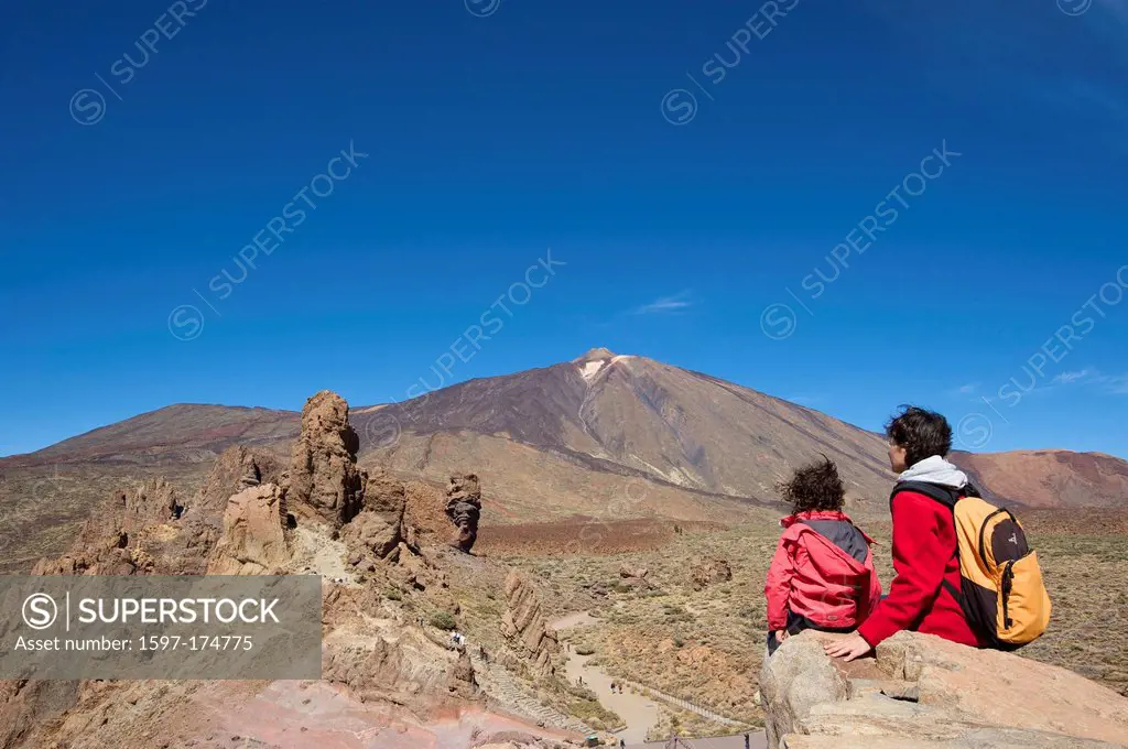 Tenerife, Teneriffa, Canaries, Canary islands, isles, Spain, Spanish, Europe, Los Roques, Parque Nacional del Teide, Teide, landmark, place of interes...