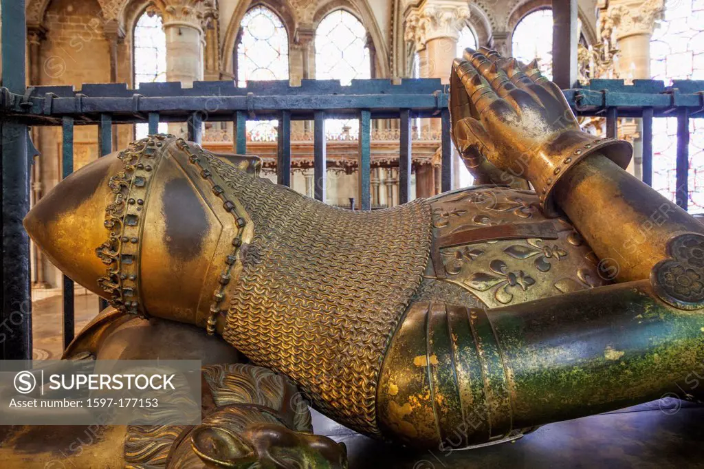 England, Kent, Canterbury, Canterbury Cathedral, Tomb of the Black Prince
