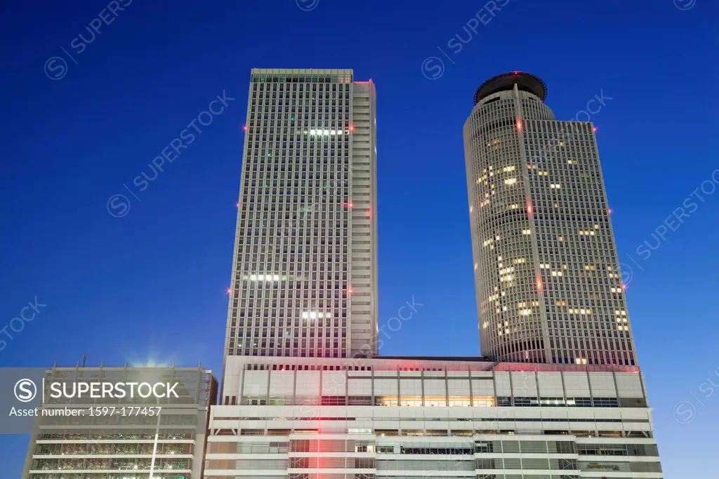 Japan, Honshu, Aichi, Nagoya, JR Central Towers
