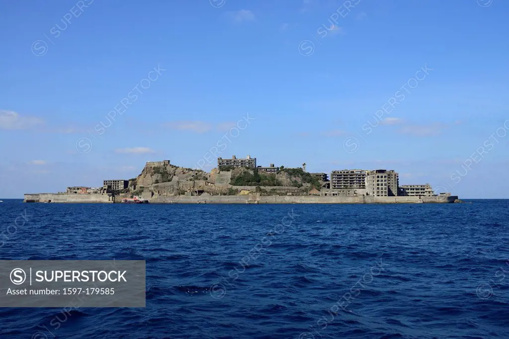 Unesco, Abandoned, Archaeological Site, Archaeology, Archeology, Architecture, Asia, Battleship Island, Coal Mining, Day, Daytime, Deserted, Exterior,...