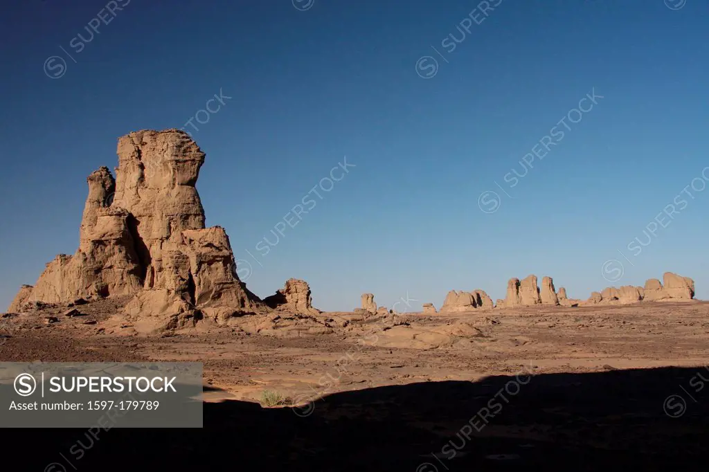 Algeria, Africa, north Africa, desert, sand desert, Sahara, Tamanrasset, Hoggar, Ahaggar, rock, rock formation, Tassili du Hoggar, nature,