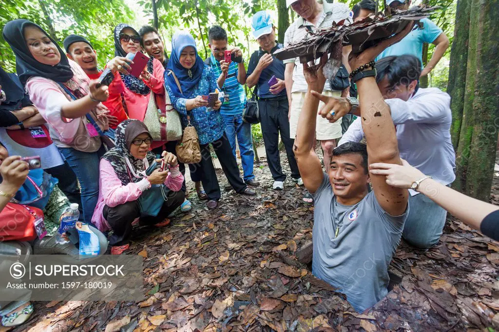 Asia, Vietnam, Ho Chi Minh, Ho Chi Minh City, city, HCMC, Saigon, Cu Chi, Cu Chi Tunnels, Vietnam War, Warfare, Guerilla Warfare, Tourist, Tourists