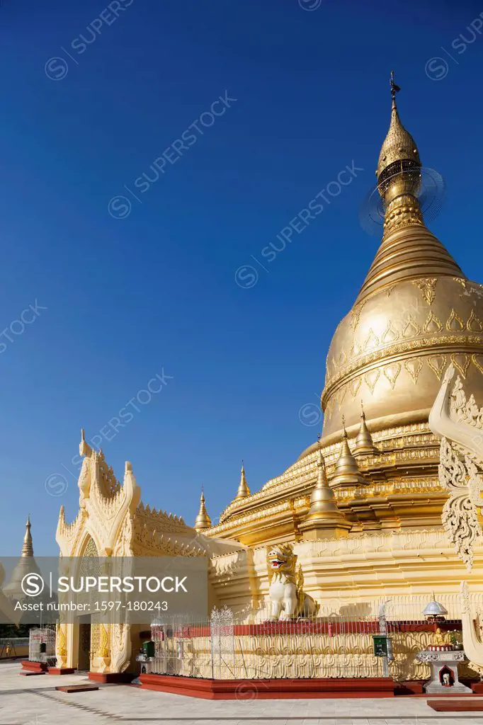 Asia, Myanmar, Burma, Yangon, Rangoon, Maha Wizara, Mahawizara, Maha Wizara Pagoda, Pagoda, Pagodas, Buddhism, Buddhist