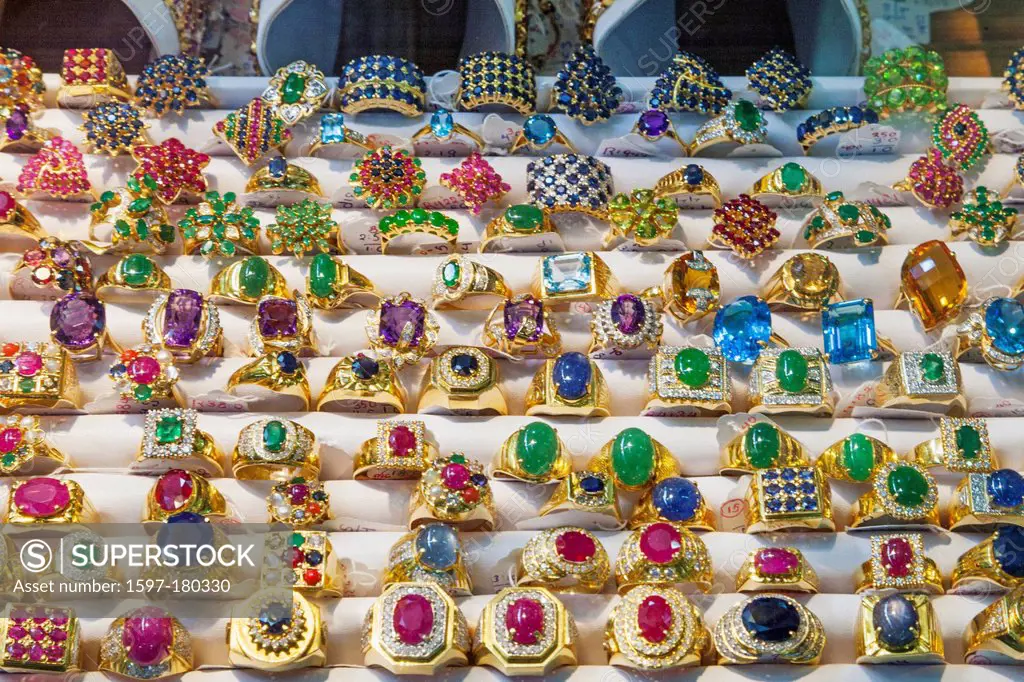 Asia, Myanmar, Burma, Yangon, Rangoon, Bogyoke, Bogyoke Market, Market, Markets, Gemstones, Gem Stones, Jewellery, Shop, Shopping