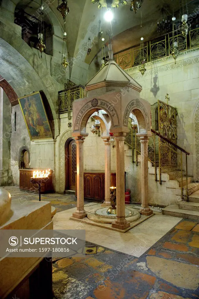 Church of the Resurrection, church, Israel, Jerusalem, Middle East, Near East, architecture, inside