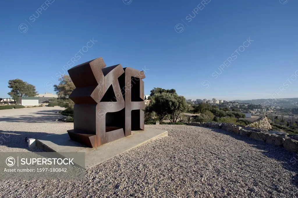 Israel, Israel museum, Jerusalem, Middle East, Near East, sculpture, metal plastic