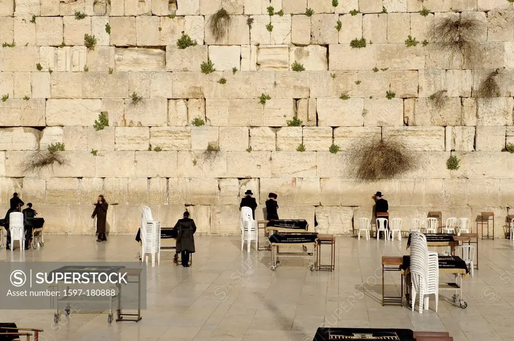 Old Town, Israel, Jerusalem, Wailing Wall, Middle East, Near East, Jew, Jewish, religion